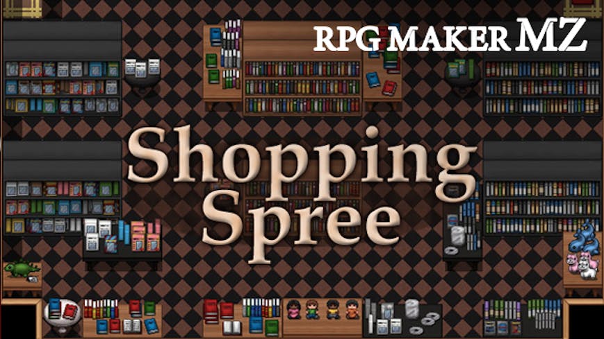 RPG Maker MZ - Shopping Spree | PC Mac Steam Conteúdo Disponível.