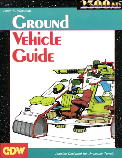 2300AD Ground Vehicle Guide