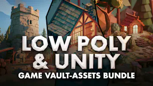 Product cover for Low Poly & Unity Game Vault-Assets Bundle