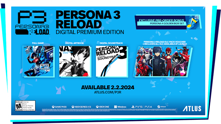 Persona 3 Reload Digital Premium Edition