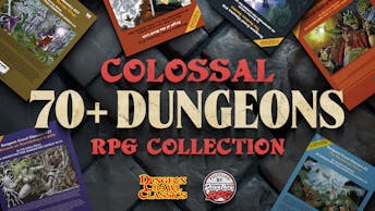 Product cover for Colossal 70+ Dungeons RPG Collection