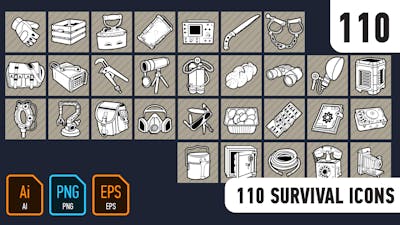 110 survival icons