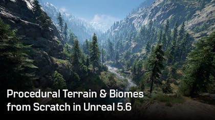 Procedural Terrain & Biomes from Scratch in Unreal 5.6