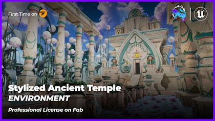Stylized Ancient Temple Environment (Unreal Engine)