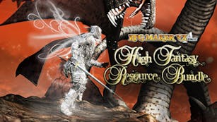 Product cover for RPG Maker VX Ace: High Fantasy Resource Pack - DLC