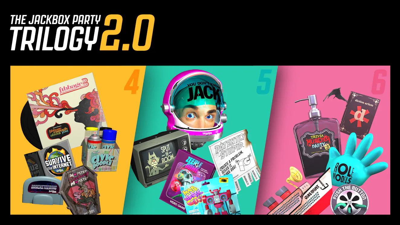 Product cover for THE JACKBOX PARTY TRILOGY 2.0