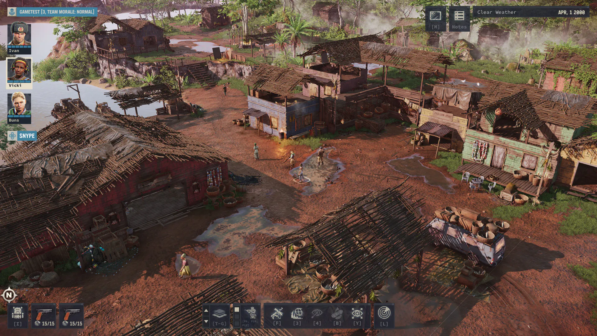 Геймплейный скриншот Jagged Alliance 3