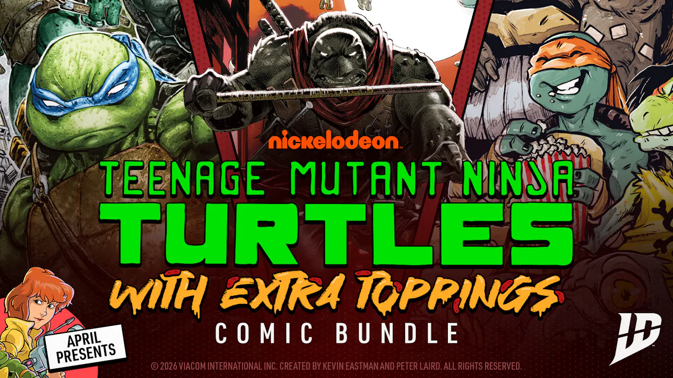 Product cover for Teenage Mutant Ninja Turtles with Extra Toppings Comic Bundle
