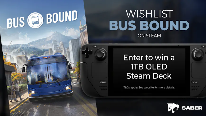 Bus Bound - Win A 1TB OLED Steam Deck Wishlist Competition