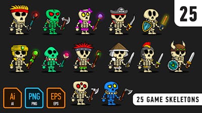 25 Game Skeletons