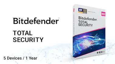 Bitdefender Total Security – 5 PC – 1 An – Téléchargement – Français Inclus
