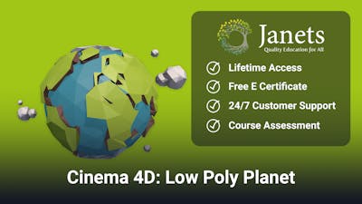 Cinema 4D: Low Poly Planet