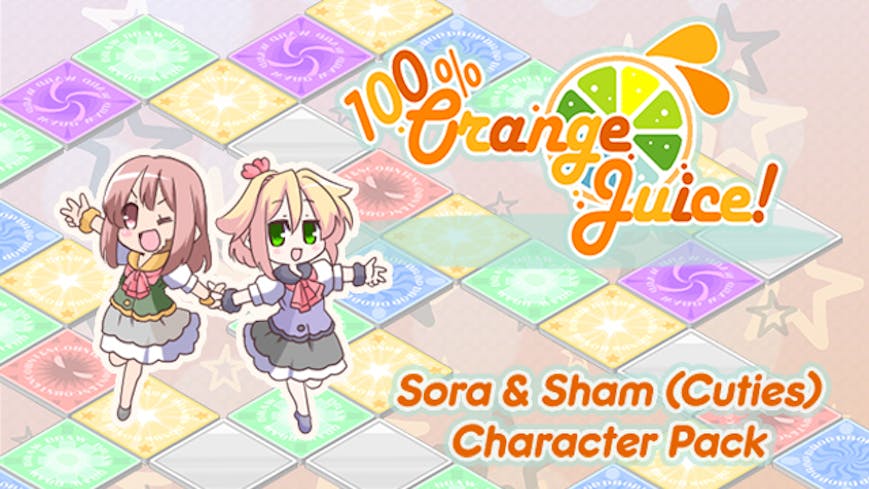 100% Orange Juice - Sora & Sham (Cuties) Character Pack