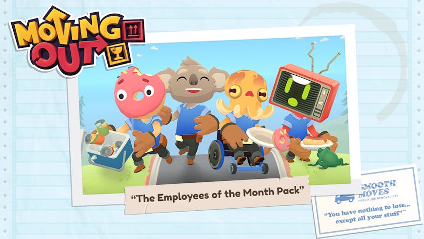 Product cover for Moving Out - The Employees of the Month Pack