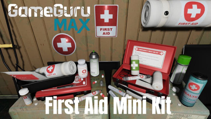 GameGuru MAX Modern Day Mini Kit - First Aid