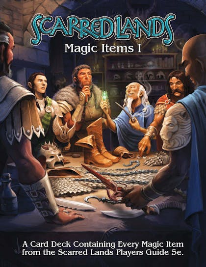 Scarred Lands Magic Item Cards 1 (Armor, Weapons & Wonders)