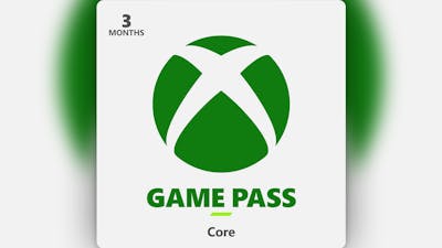 Xbox Game Pass Membership (UK) - Core - 3 Months