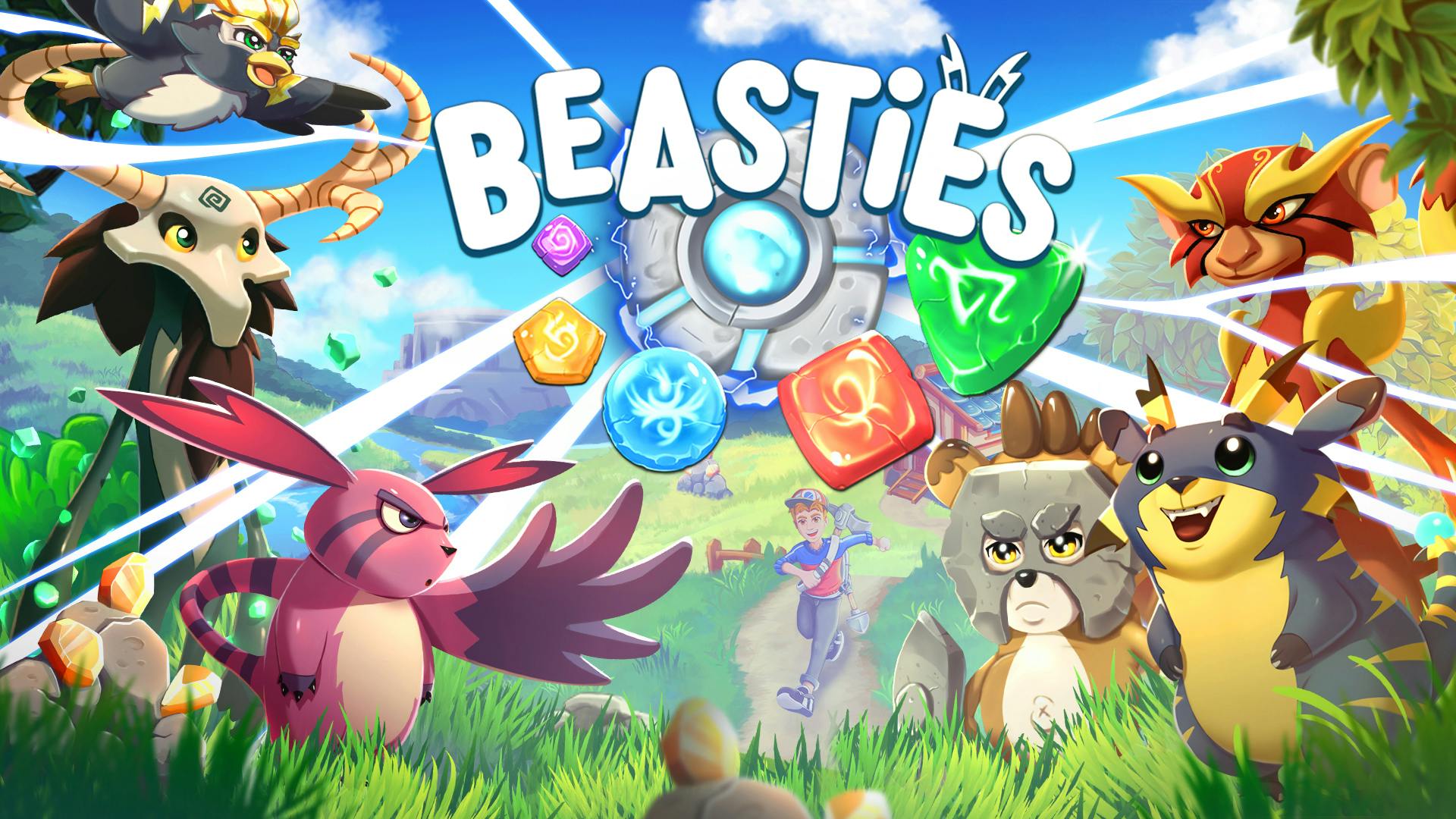 Beasties - Monster Trainer Puzzle RPG | PC Steam Game | Fanatical