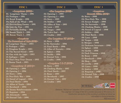 Langrisser I Ii Legacy Bgm Pack Pc Steam Downloadable Content Fanatical