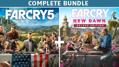 Far Cry 5 Far Cry New Dawn Deluxe Edition Bundle Pc Uplay Game Fanatical