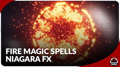 Fire Magic Spells Niagara FX
