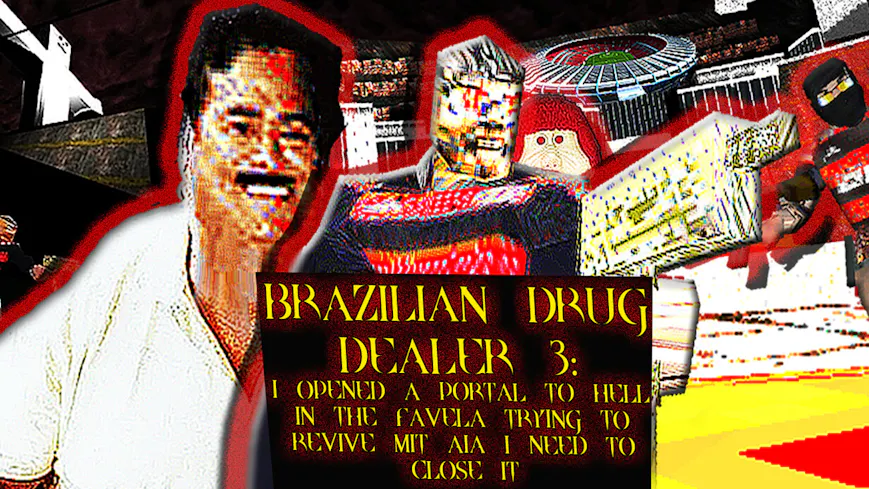 Product cover for BRAZILIAN DRUG DEALER 3: I OPENED A PORTAL TO HELL IN THE FAVELA TRYING TO REVIVE MIT AIA I NEED TO CLOSE IT