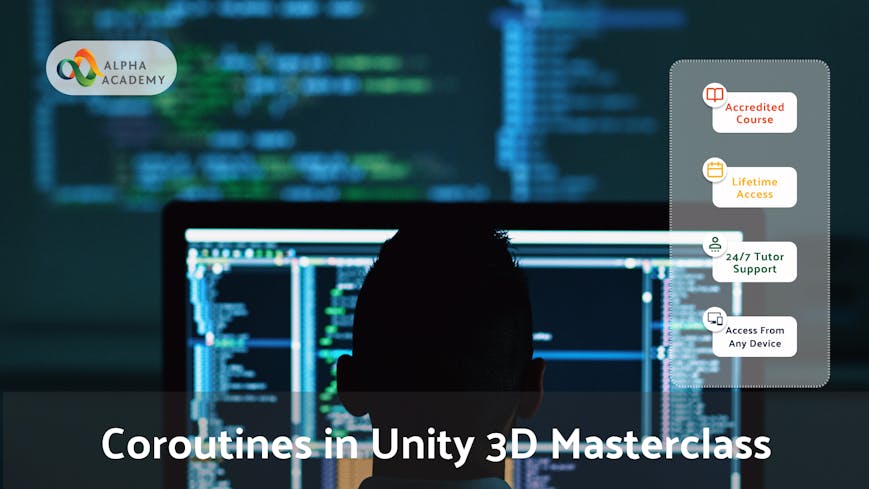 Product cover for Coroutines in Unity 3D Masterclass