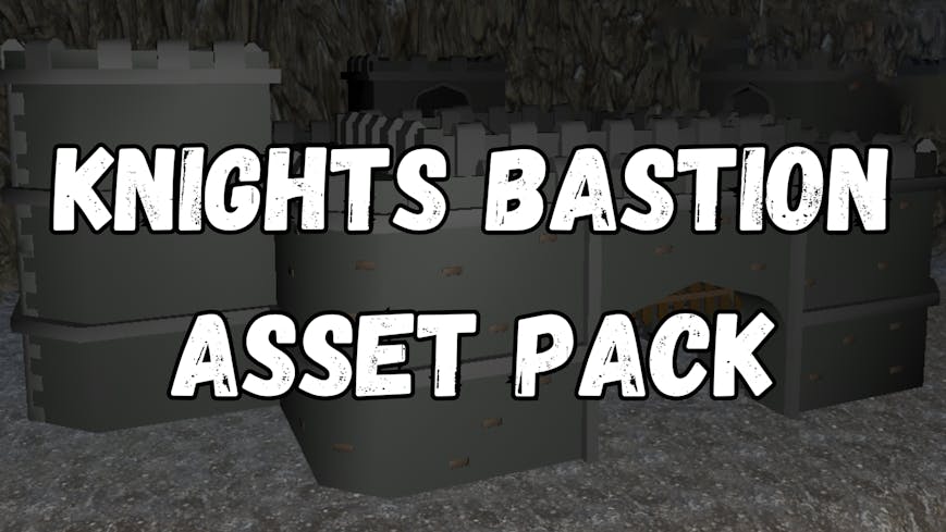 GameGuru MAX Low Poly Asset Pack - Knights Bastion