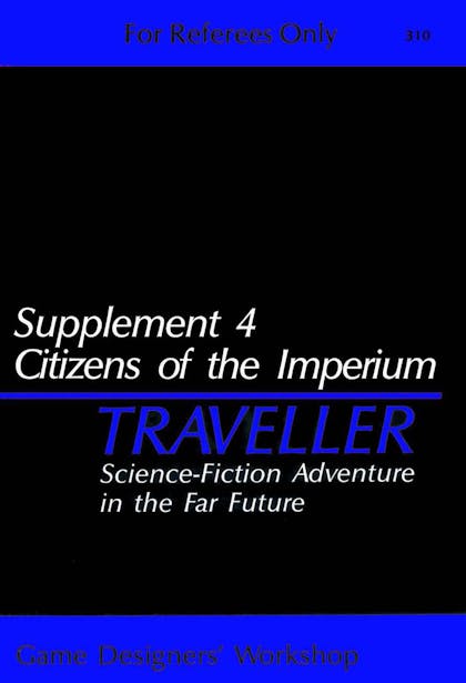 Supplement 4: Citizens of the Imperium