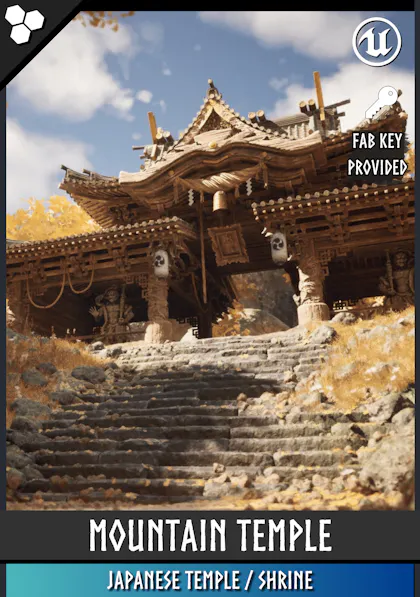 Mountain Temple: Japanese Shrine / Temple 