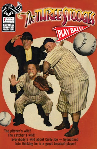 The Three Stooges Play Ball