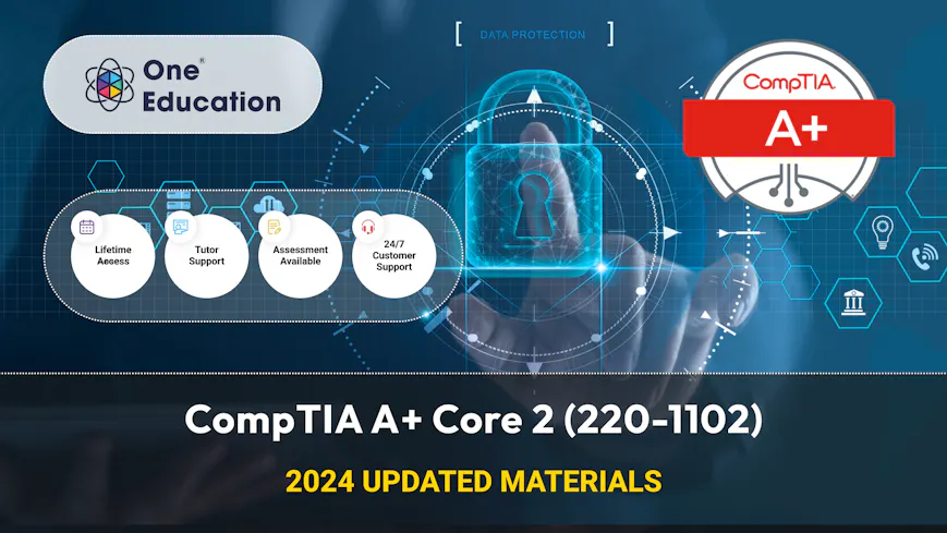 Product cover for CompTIA A+ Core 2 (220-1102) Course