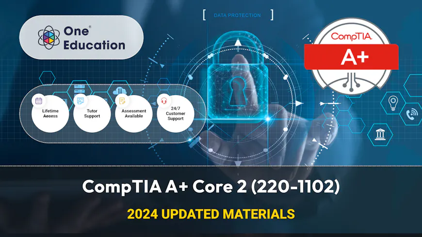Product cover for CompTIA A+ Core 2 (220-1102) Course