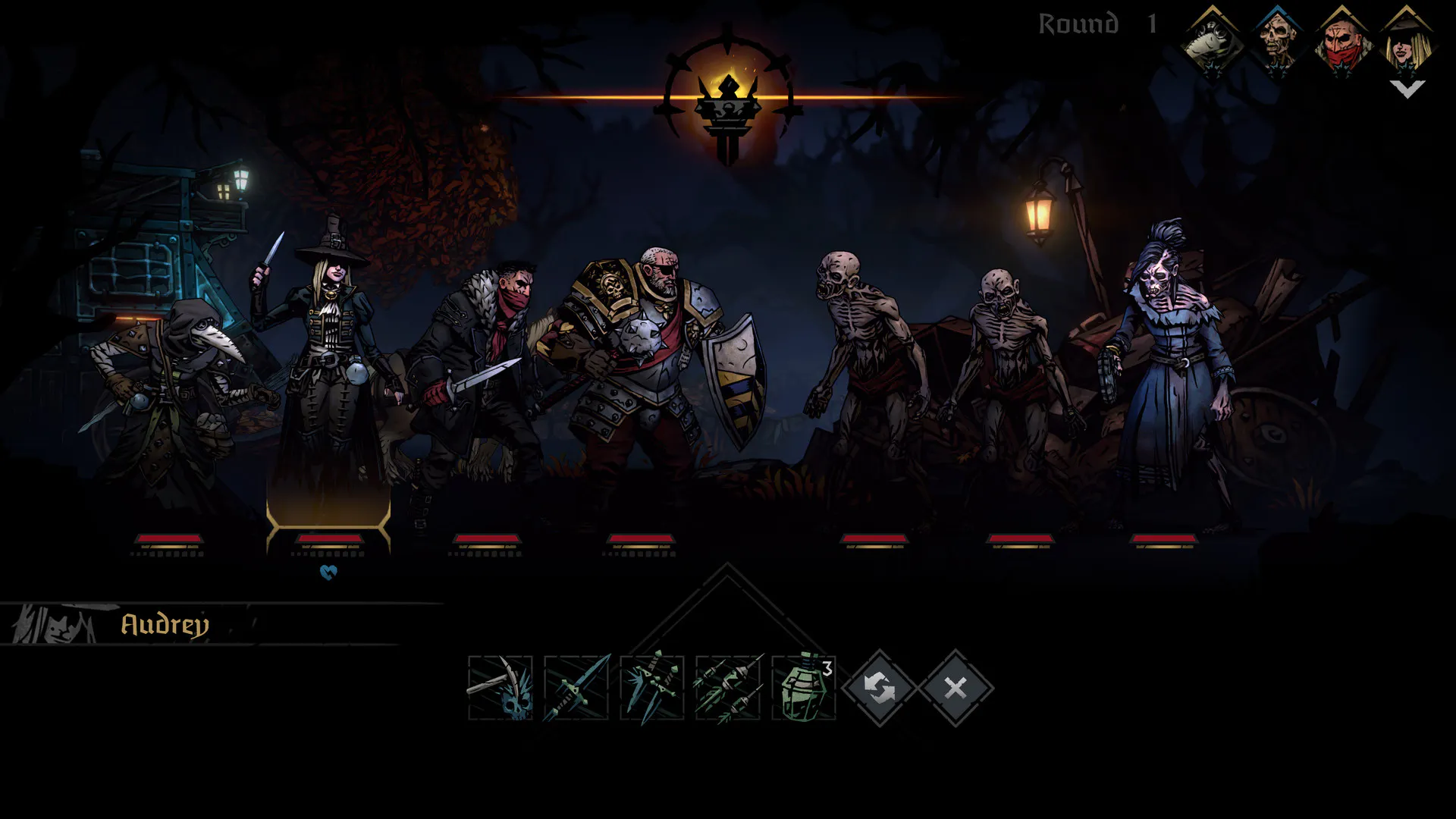 Геймплейный скриншот Darkest Dungeon II