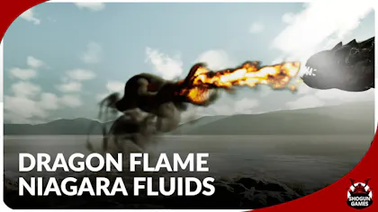 Dragon Flame Niagara Fluids