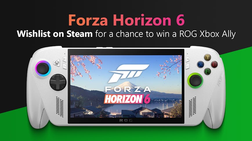 Forza Horizon 6 - Win A Rog Ally Wishlist Competition