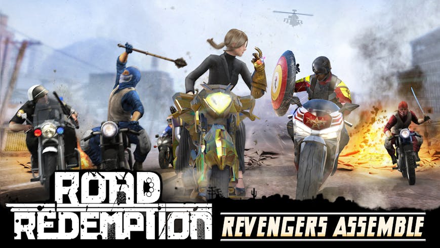 Product cover for Road Redemption - Revengers Assemble