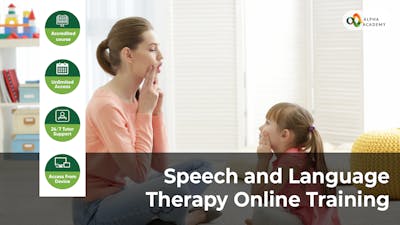 Speech and Language Therapy Online Training