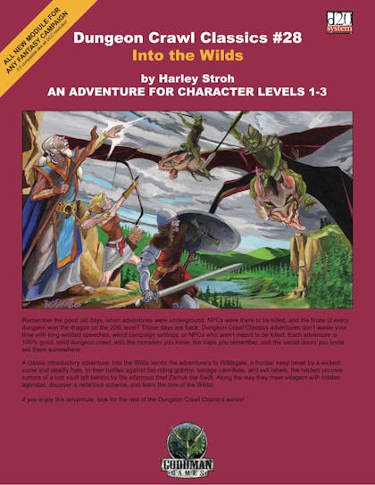 Dungeon Crawl Classics #28: Into the Wilds