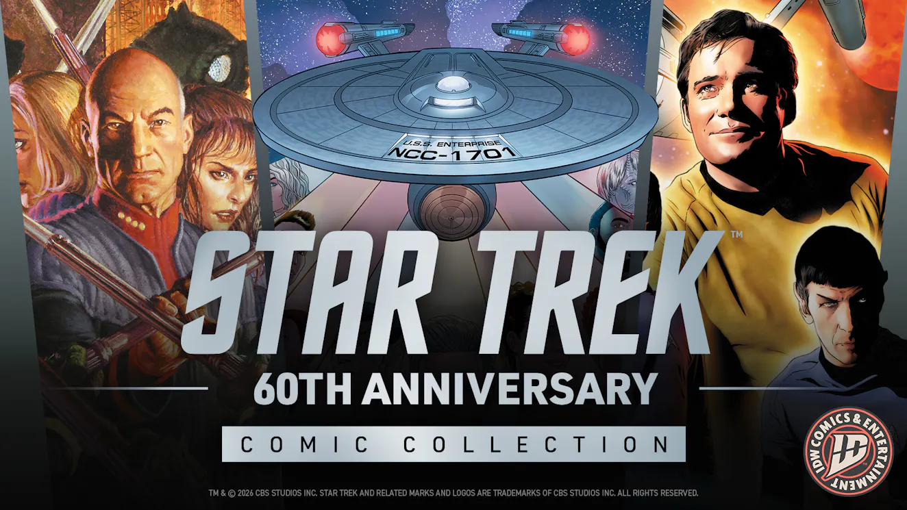 Product cover for Star Trek 60th Anniversary Comic Collection
