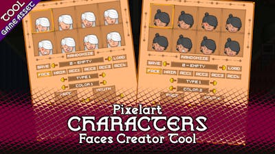 Character Faces Generator