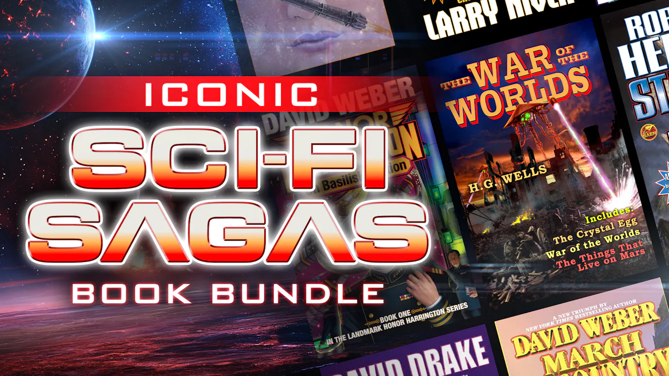Product cover for Iconic Sci-Fi Sagas Book Bundle