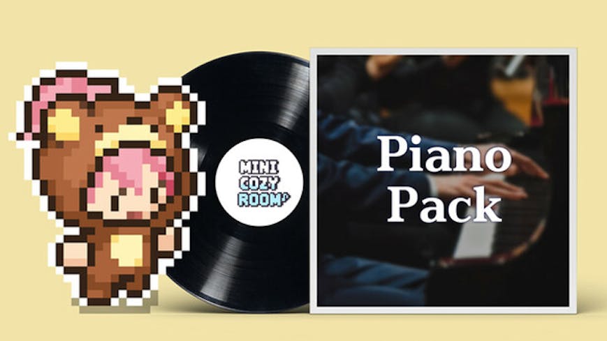 Product cover for Mini Cozy Room : Lo-Fi - Piano Pack
