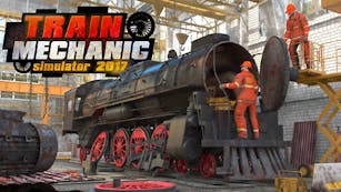 Product cover for Train Mechanic Simulator 2017