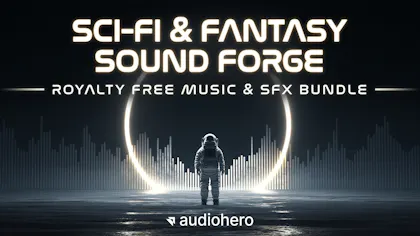 Product cover for Sci-Fi & Fantasy Sound Forge Royalty Free Music & SFX Bundle