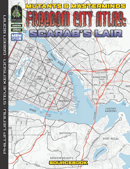 Freedom City Atlas: Scarab's Lair