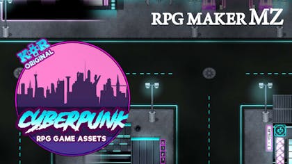 Product cover for RPG Maker MZ - KR Cyberpunk Tileset - DLC