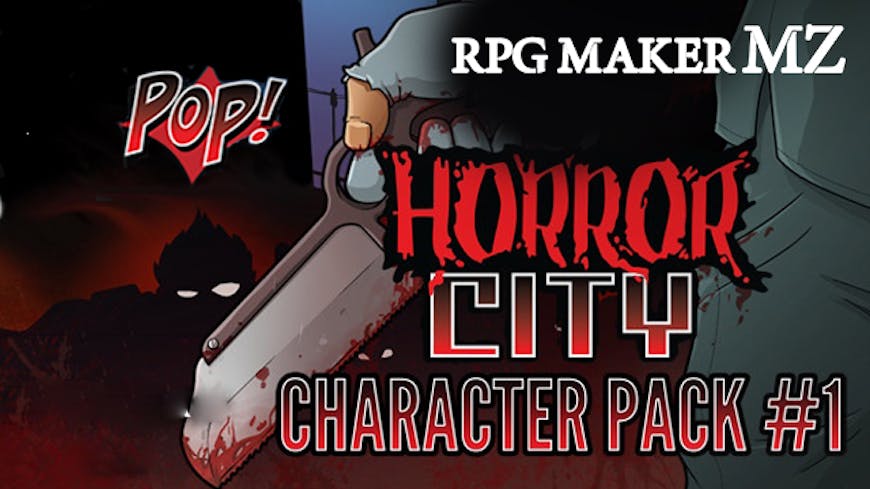 Product cover for RPG Maker MZ - POP! Horror City Character Pack 1