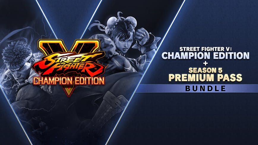 Product cover for Street Fighter V: Champion Edition + Season 5 Premium Pass Bundle