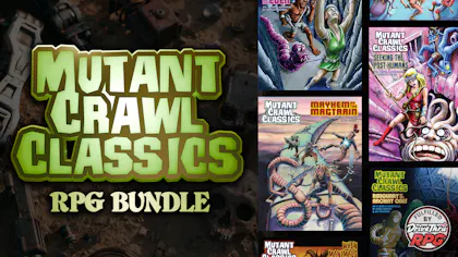 Product cover for Mutant Crawl Classics RPG Bundle